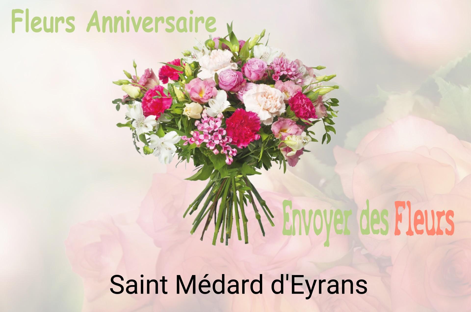 Bouquet de fleurs d’anniversaire livré à Saint-Médard-d'Eyrans