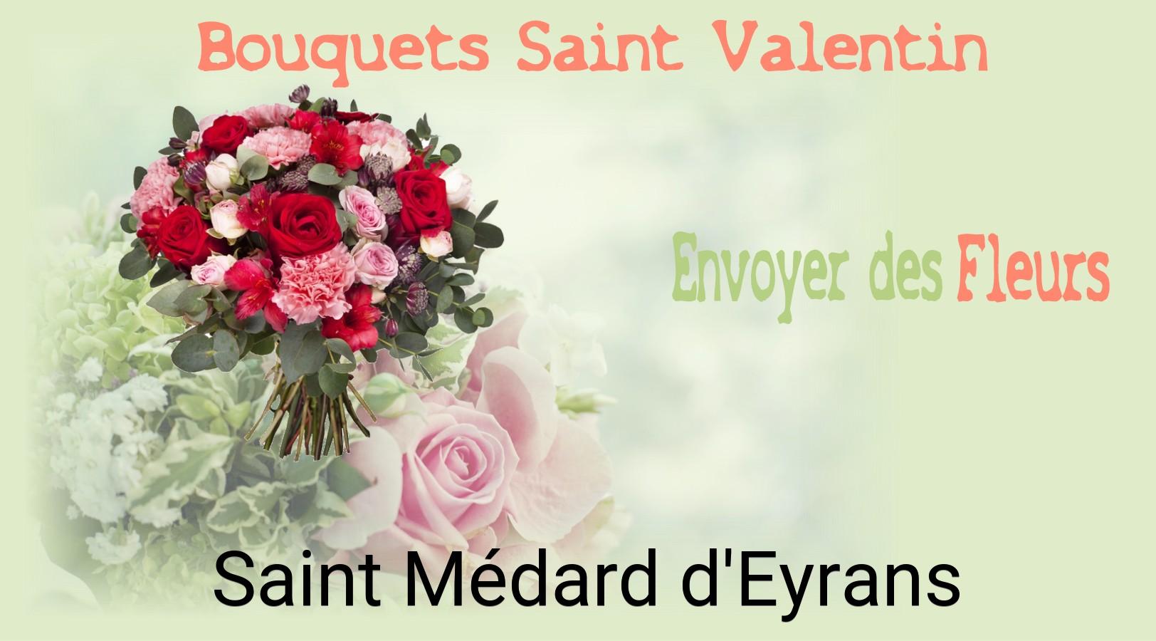 Roses de Saint-Valentin livrées à Saint-Médard-d'Eyrans